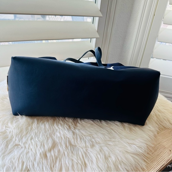 NEW TOMMY HILFIGER ♥️ LARGE TOTE LUGGAGE DUFFLE BAG Navy rare - Picture 13 of 13